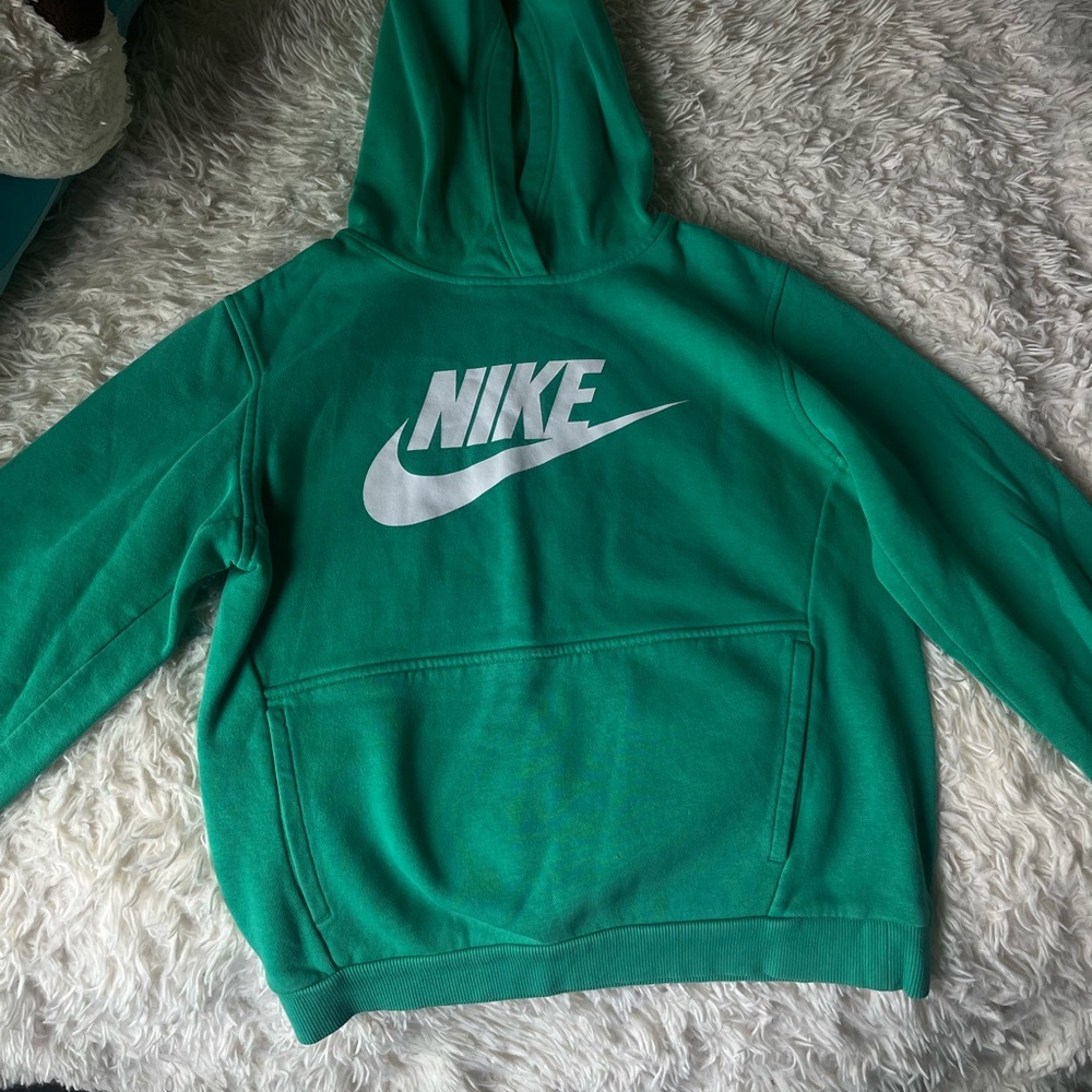 Nike Kids Emerald Green Hoodie